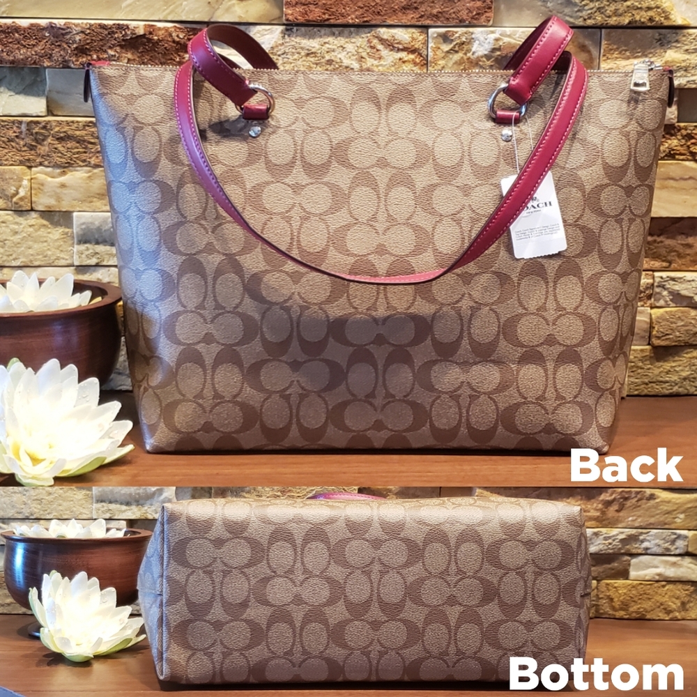 **SOLD** NEW Coach Gallery Tote w/ box - Picture 3 of 6